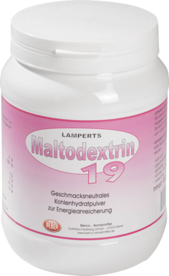 Berco-ARZNEIMITTEL MALTODEXTRIN 19 Lamperts Pulver 3500 g 00091623