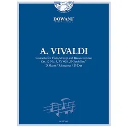 Konzert D-Dur op.10,3 RV428 für Flöte, Streicher und Bc (+CD) für Flöte und Klavier, Fachbücher