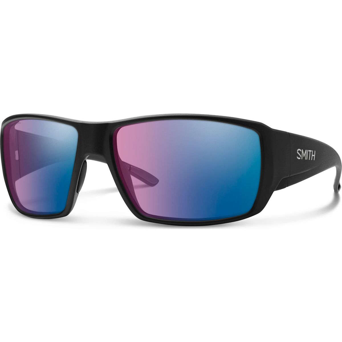 Smith Guide's Choice matte black chromapop glass polarchromic rose blue mirror (003-627V) 204947003627V