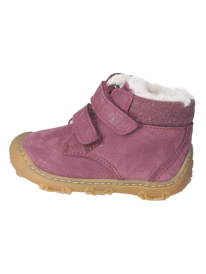 PEPINO Leder-Winterboots "Nico" in Pink - 22