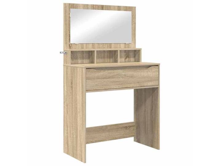 Les Soldes Armoire de chambre - Cabinet maquillage - Tables de maquillage pour chambre Chêne Sonoma 850815