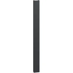 Kermi Bryce Bad- und Wohnheizkörper, Serie Bryce, Anthracite Grey, 1800x150x103 mm, vertikale Ausrichtung, 75/65-20: 586 Watt