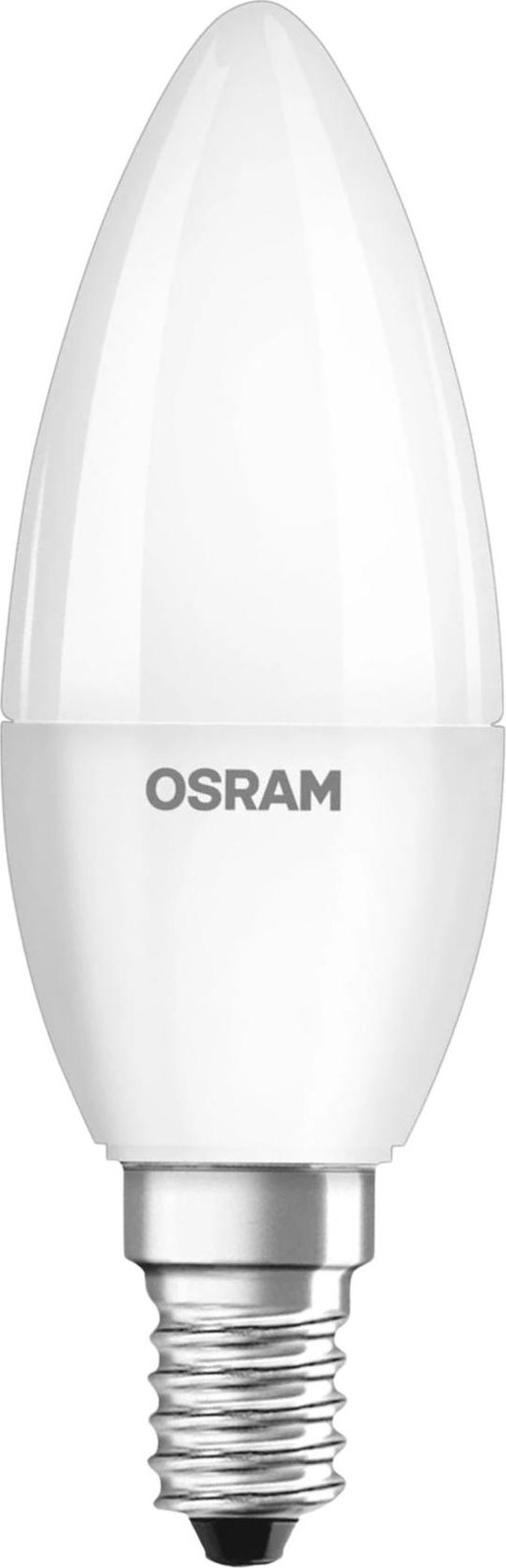 Osram LED-lamp Value, E14, kaarsvorm, B35, 5,7W, 470lm, 4000K warm wit