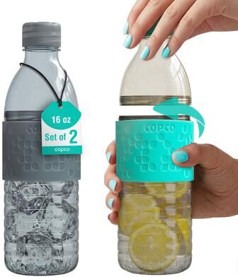 Copco Hydra Tritan Water Bottle Set of 2 BPA Free