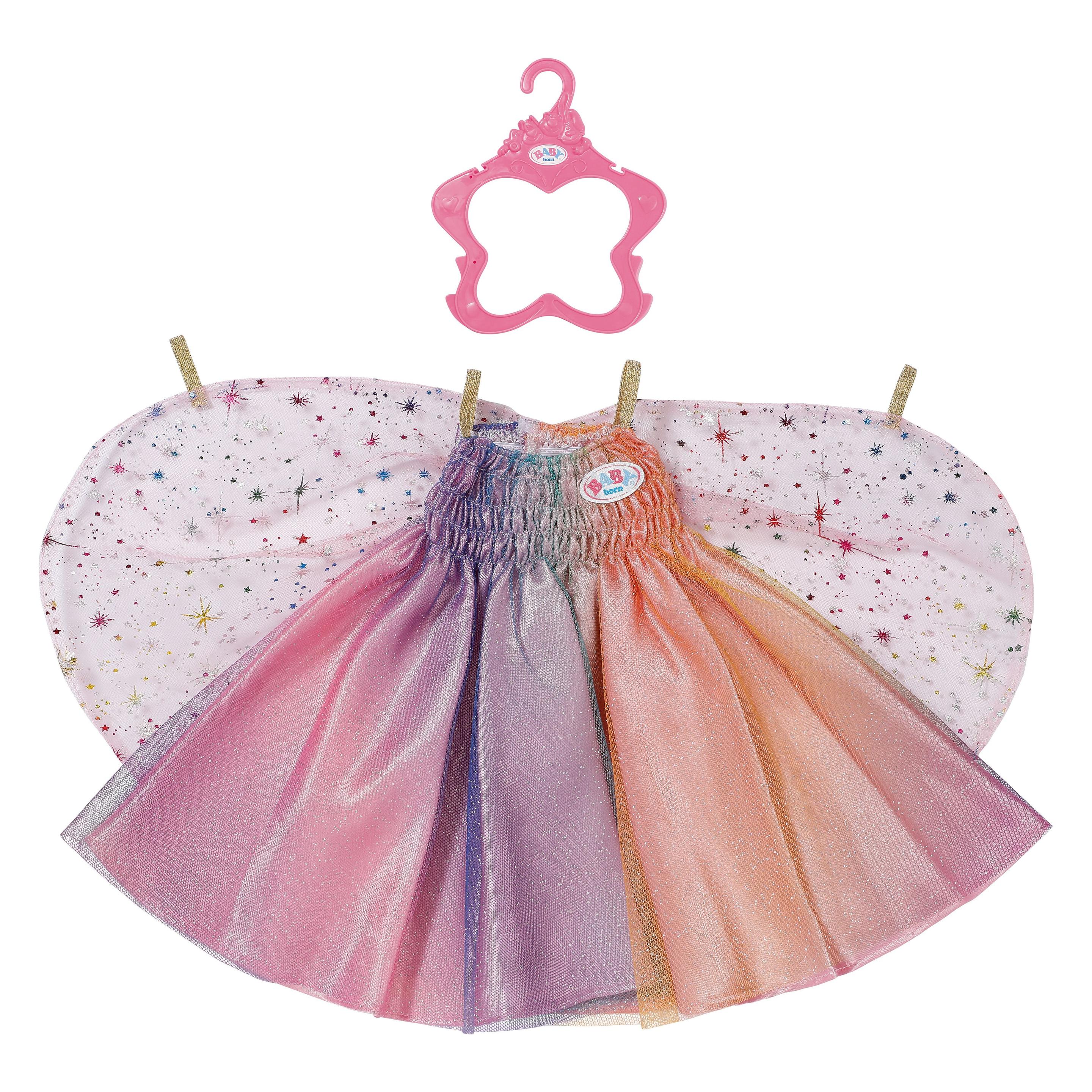 Zapf Creation BABY born Regenbogen Kleid 43cm (836132)