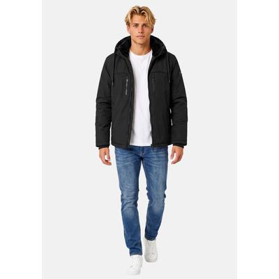 Winterjacke ALESSANDRO SALVARINI "ASMori", Herren, Gr. S, schwarz, Obermaterial: 100% Polyester. Innenseite: 100% Polyester, Jacken Winterjacke, mit warmem Teddyfell