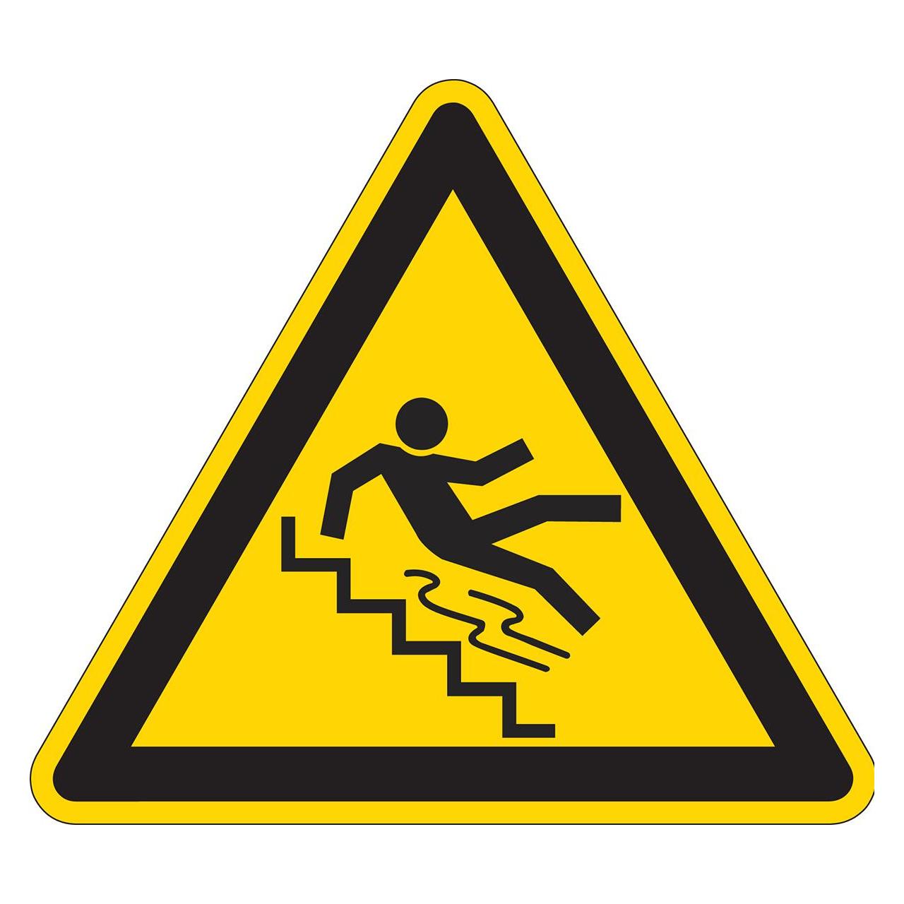 Brady PIC-848-TRI 50-B7541, Warnschilder - Vorsicht Treppe (7 Schilder) (801181)