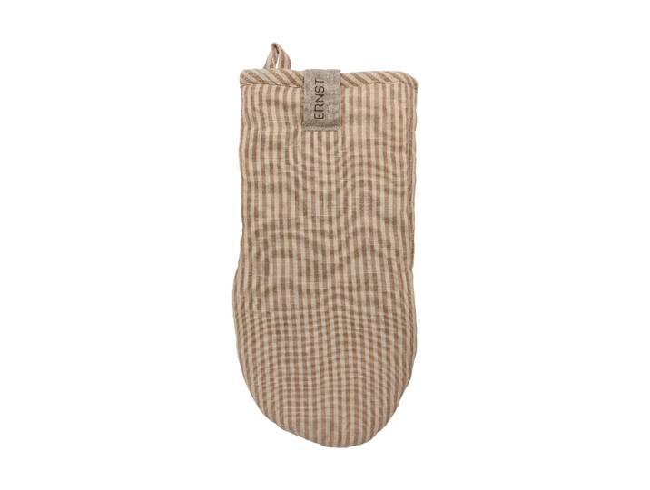 ERNST Gant de cuisine Ernst rayé Kola-beige