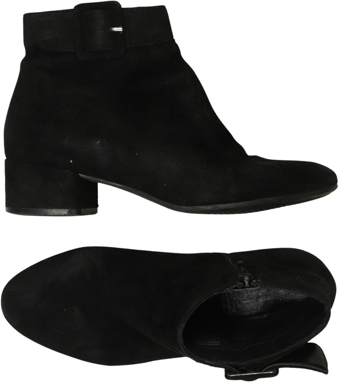 5th Avenue Damen Stiefelette, Schwarz, Gr. EU 38, Leder - Second Hand