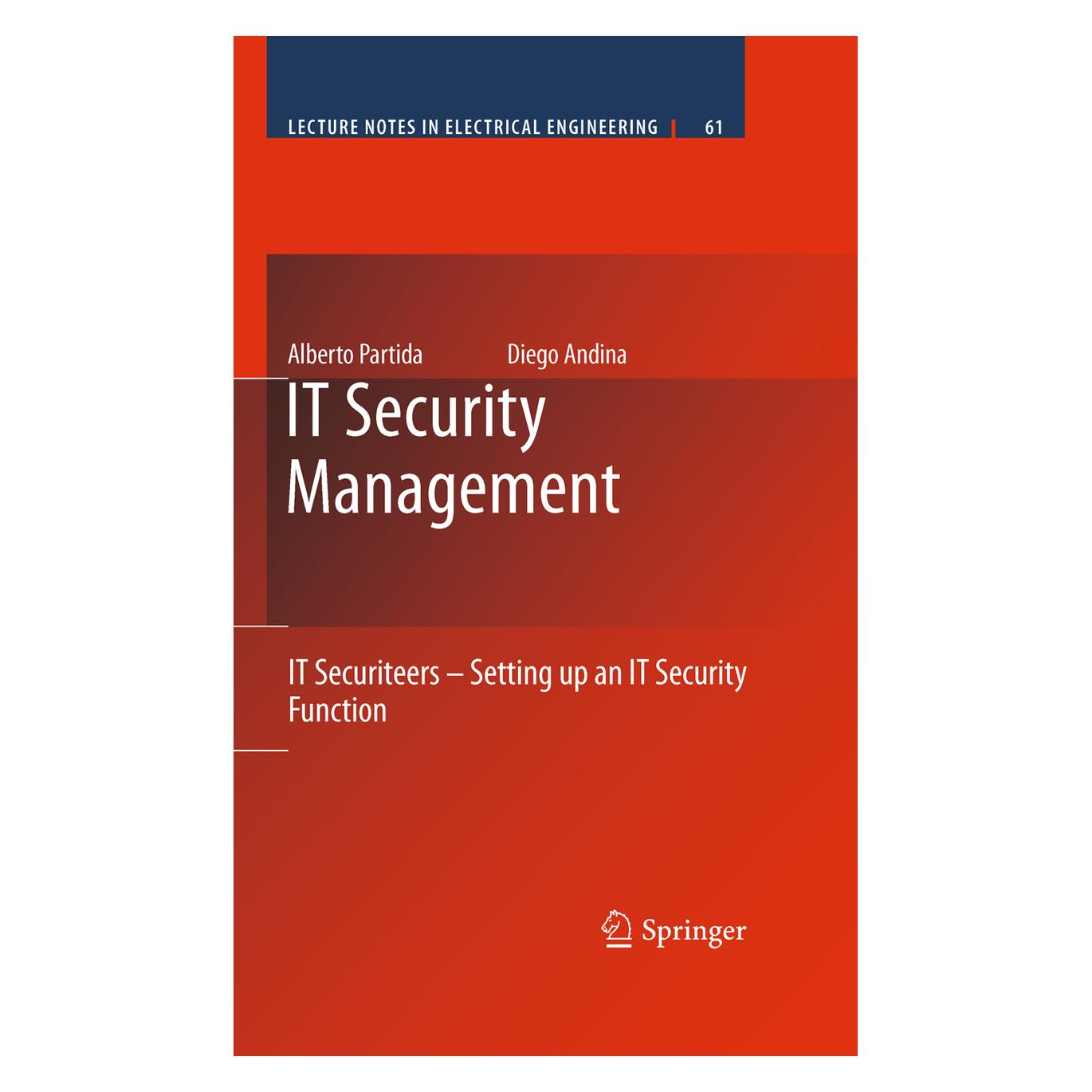 Springer IT Security Management (Englisch, Softcover, Alberto Partida, Diego Andina) (55494021)