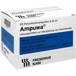 Ampuwa Plastikampullen Injektions-/infus 20X10 ml