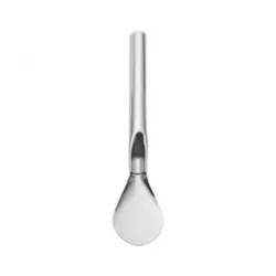 Eisspatel aus Edelstahl mit langem Griff, 30 cm