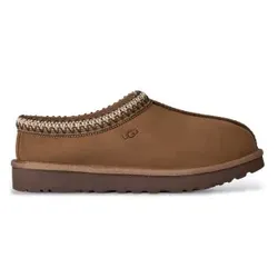 UGG für Damen. 1184353 Tasman Nubuck Hausschuhe aus Leder, dunkelbraun (36), Wohnung, Nobuck, Keine, Heimtextilien
