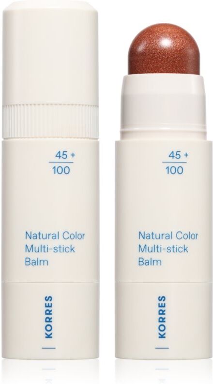 Korres Natural Color Multi-Stick Balm multi-purpose makeup for lips and face shade Aegean Bronze - Healthy Glow 4.5 g