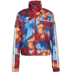ADIDAS Damen Jacke x FARM RIO HOUSE OF TIRO ORIGINAL, Größe XS in Rot Rot