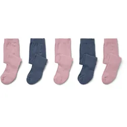 Tchibo - 5 Paar Kinder-Strumpfhosen - Baby - Gr. 98/104 - dunkelblau