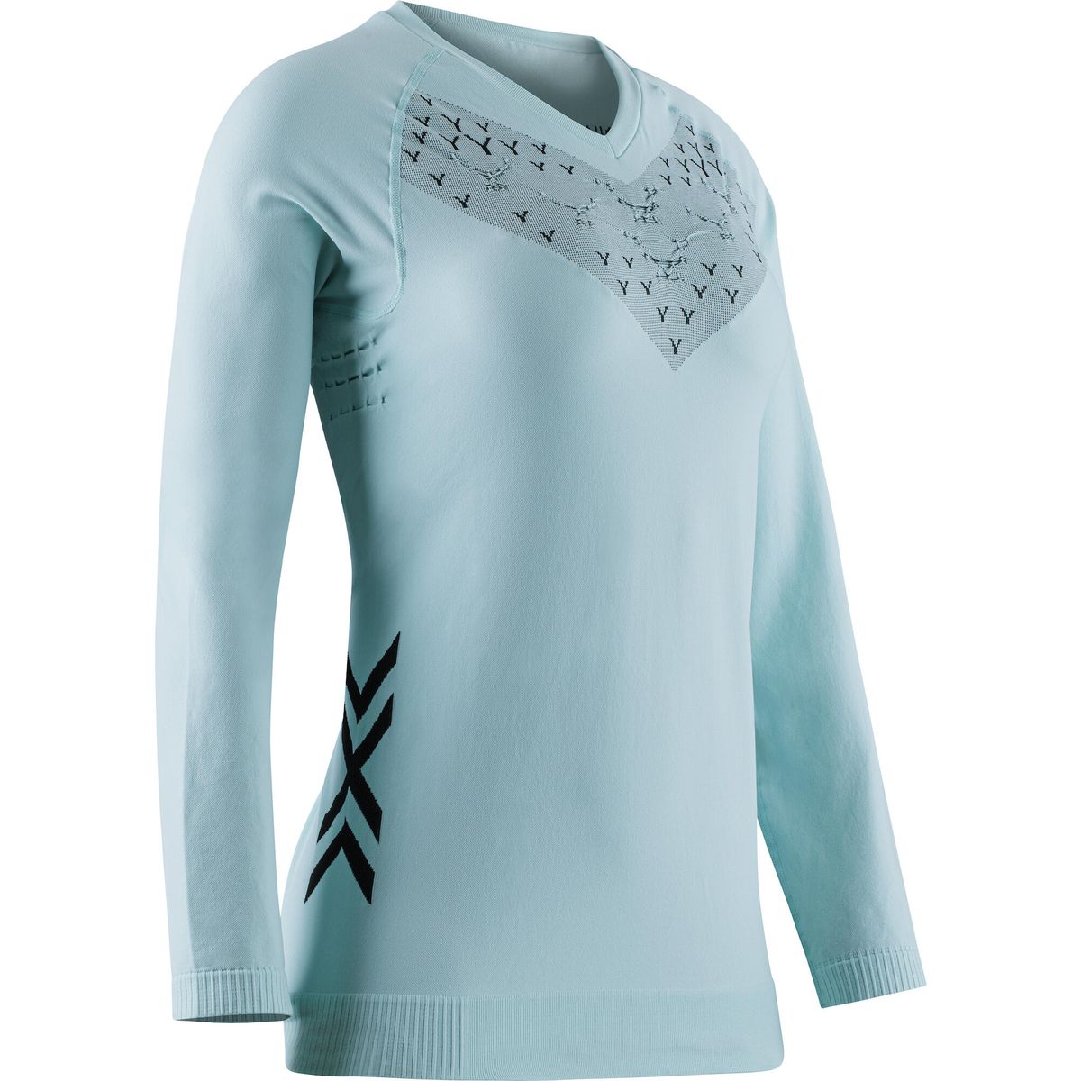 X-Bionic X-bionic Twyce Run Shirt LS Women clearwater/black (A061) S TW-RTA1S24W-A061-S