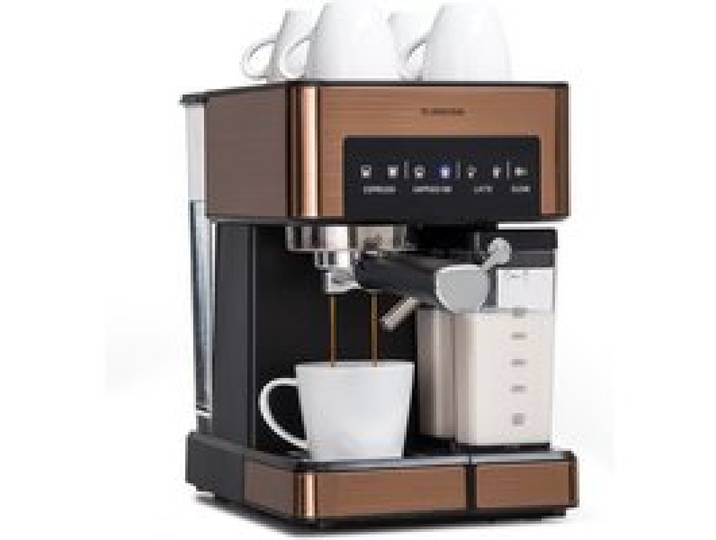 Arabica 1350W 20bar Machine Expresso Cuivre