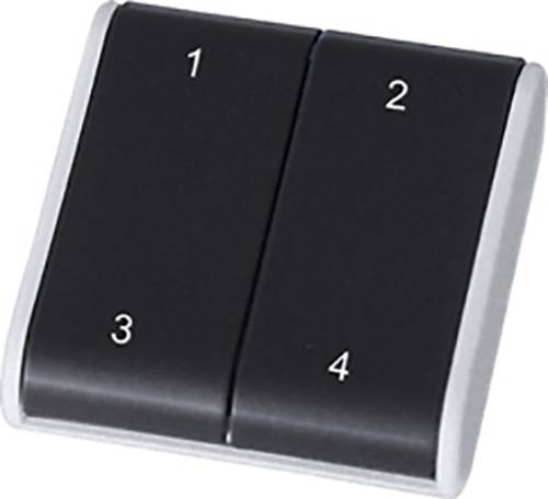 Eltako FHS4-al/anso Funk Handsender 4-Kanal Reichweite max. (im Freifeld) 30m