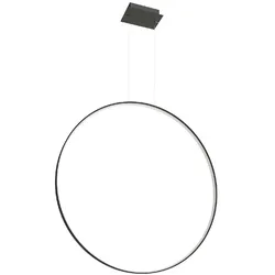 Pendelleuchte Hängelampe Esstischleuchte schwarz LED Ring Wohnzimmerlampe