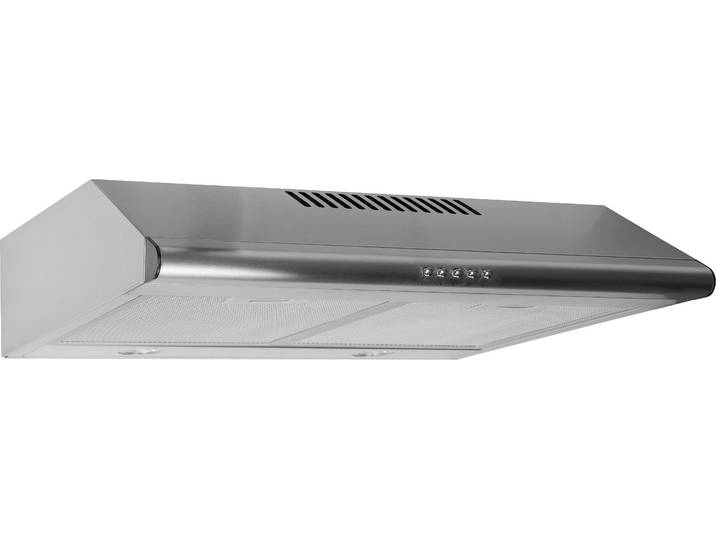 AMICA Unterbauhaube UH 17380-3 E , Energieeffizienz: D, silber (edelstahl), B:60cm H:14cm T:52cm, Dunstabzugshauben, Unauffällige Unterbauhaube mit klarer Optik für den Küchenalltag, Unterbauhaube