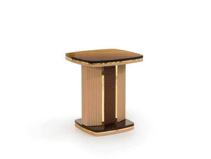 JVmoebel Beistelltisch JVMoebel Brauner Kaffeetisch aus Holz für modernes Wohnen (1-St), Made in Europa