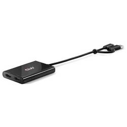 club3D USB-C® Adapter [1x USB-A Stecker, USB-C® Stecker - 1x HDMI-Stecker, DisplayPort Stecker] CSV-1475 0.18 m