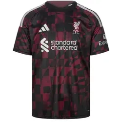 adidas FC Liverpool 3rd Trikot 26/27 Kinder - schwarz/rot/weiß -
