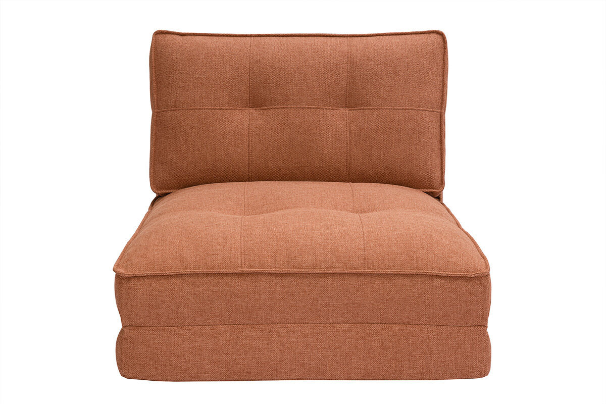 Miliboo Schlafsessel Terracotta 1-Sitzer SALLY