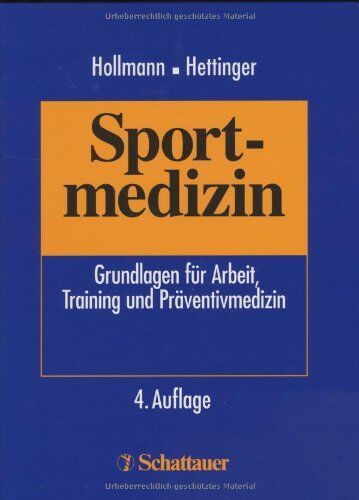Sportmedizin. Grundlagen für Arbeit, Trainings- und Präventivmedizin - Preis vom 30.09.2026 09:01:18 h