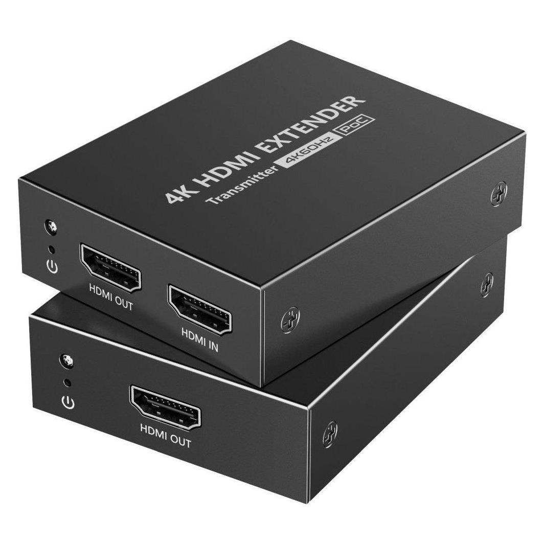 PremiumCord 4K@60Hz HDMI2.0 extender na 50m přes jeden kabel Cat6/6a HDR10 (Extender) (khext50-11)
