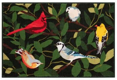 Lush Decor Siena Aviary Indoor Mat