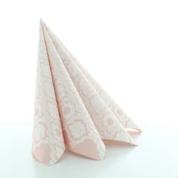 Sovie HORECA Serviette Mandy in altrosa aus Linclass Airlaid, 40 x 40 cm, 5x50 Stück