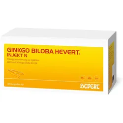 Ginkgo Biloba Hevert injekt N Ampullen 100X2 ml