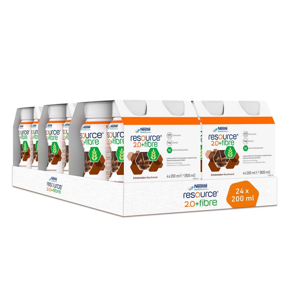 Nestle Health Science (Deutschland) GmbH Resource 2.0 + fibre Schokolade 20042839
