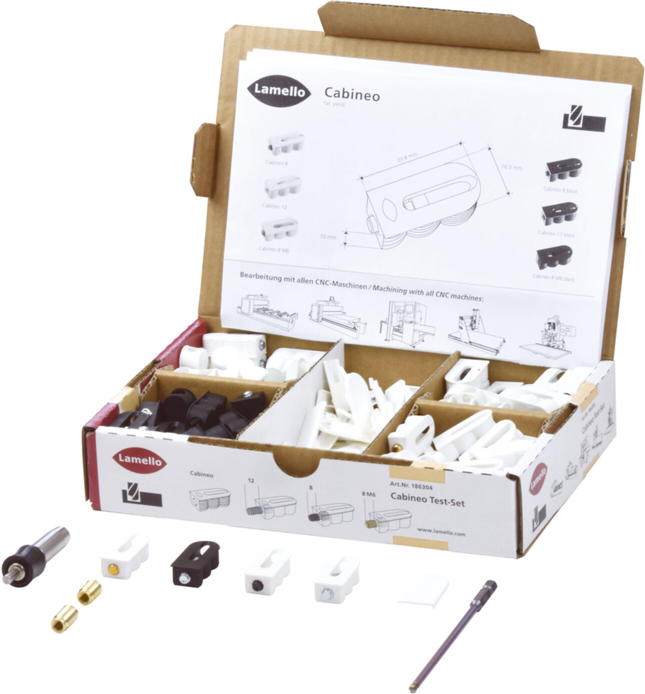 Lamello Test-Set im Karton (186304)