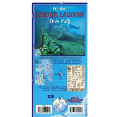 Franko Map Chuuk Guide Map, Karte von , INTERKART Landkarten & Globen, 978-3-943119-14-5