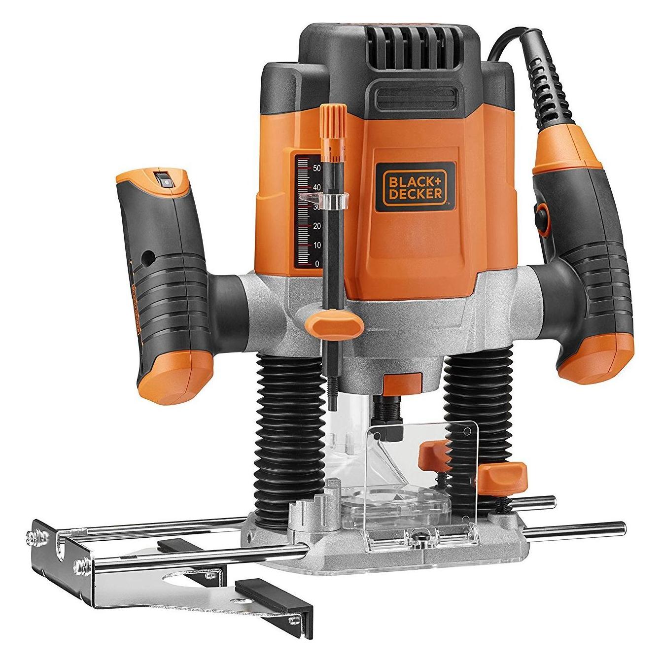 Black & Decker & Decker KW1200EKA-QS Fliesenfräse (Oberfräse) (KW1200EKA-QS)