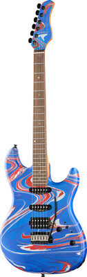 Larry Carlton S7 SW Blue Swirl Blue Swirl