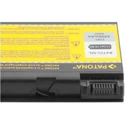 Patona 2008 (8 Zellen, 4400 mAh), Notebook Akku, Schwarz