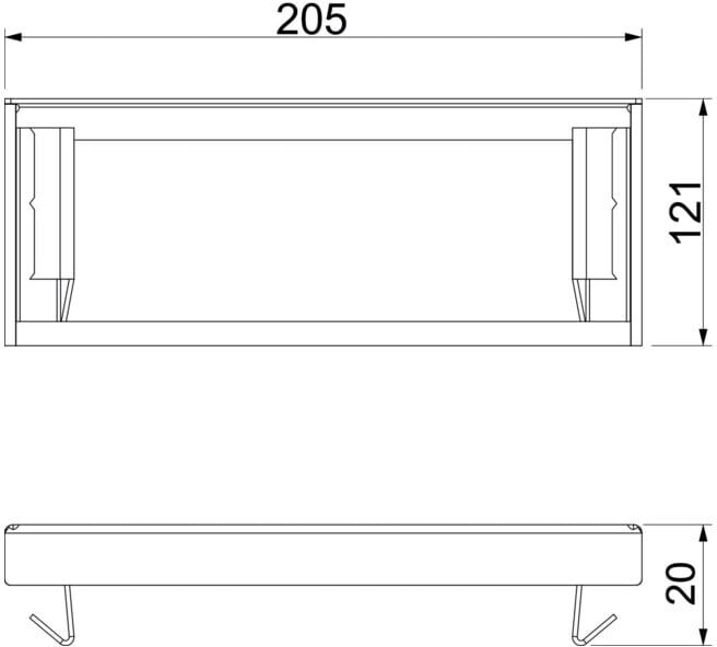 OBO Bettermann Embout tissu pare-feu PLM EP 1220 FS (7218094)