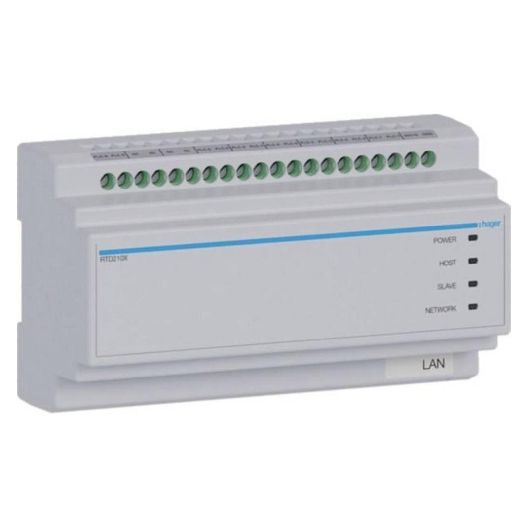 Hager RTD210X (6 Ports) (RTD210X)