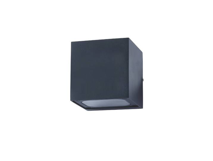 Lucande LED-Außenwandleuchte Merjem, 10 cm, up/down, IP54