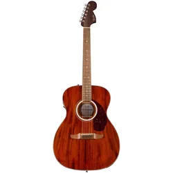 Fender California Deluxe Monterey E Mahogany Natural - Westerngitarre