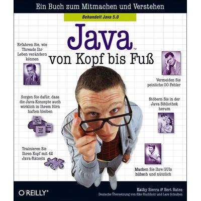 Java von Kopf bis Fuß, Taschenbuch von Kathy Sierra,Bert Bates, O'Reilly;