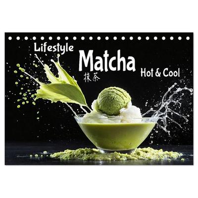 Lifestyle Matcha - Hot und Cool (Tischkalender 2027 DIN A5 quer), CALVENDO Monatskalender