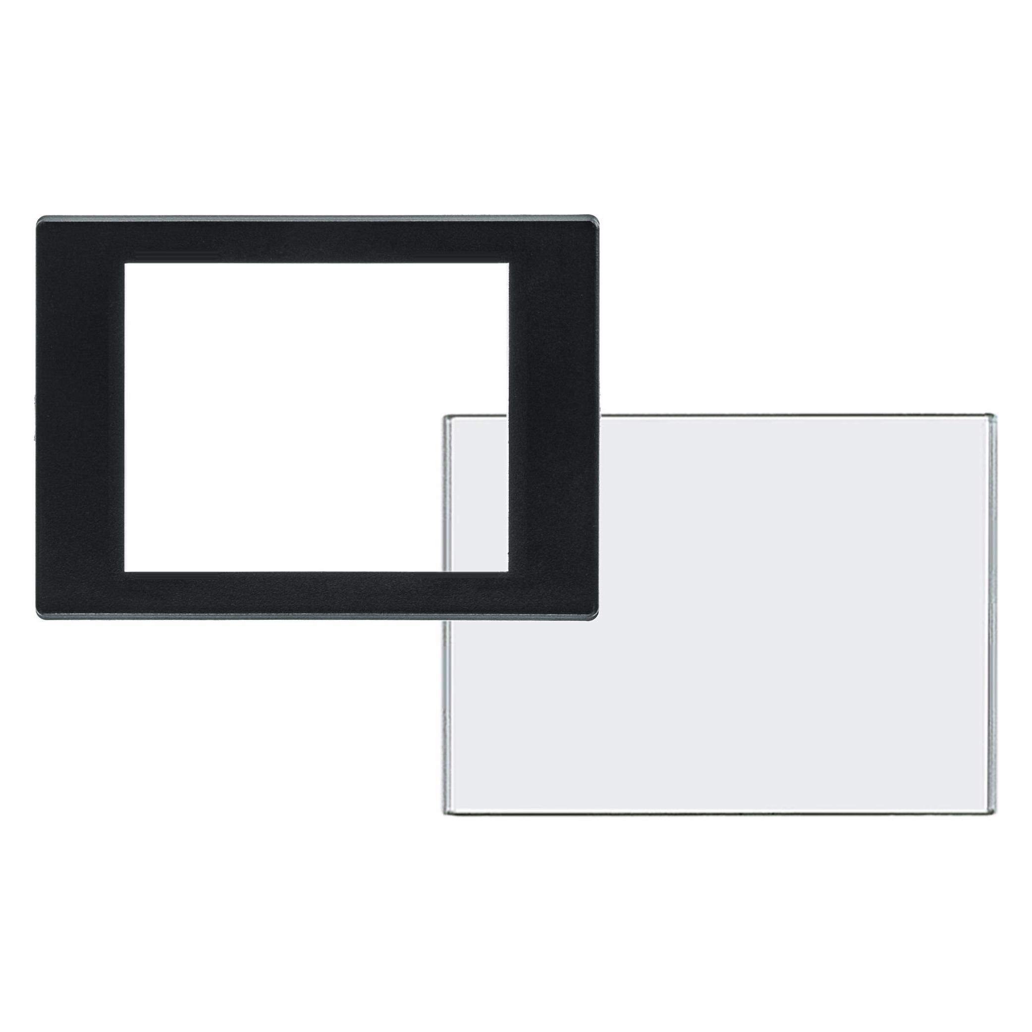 Kaiser Fototechnik Einlagen SYSTEM-V, Formatmaske 6 x 7 cm / AN-Glas (4432)