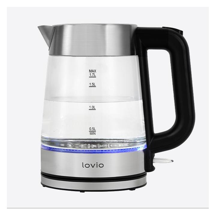 Lovio LVGEK001 Glass Electric Kettle (LVGEK001)
