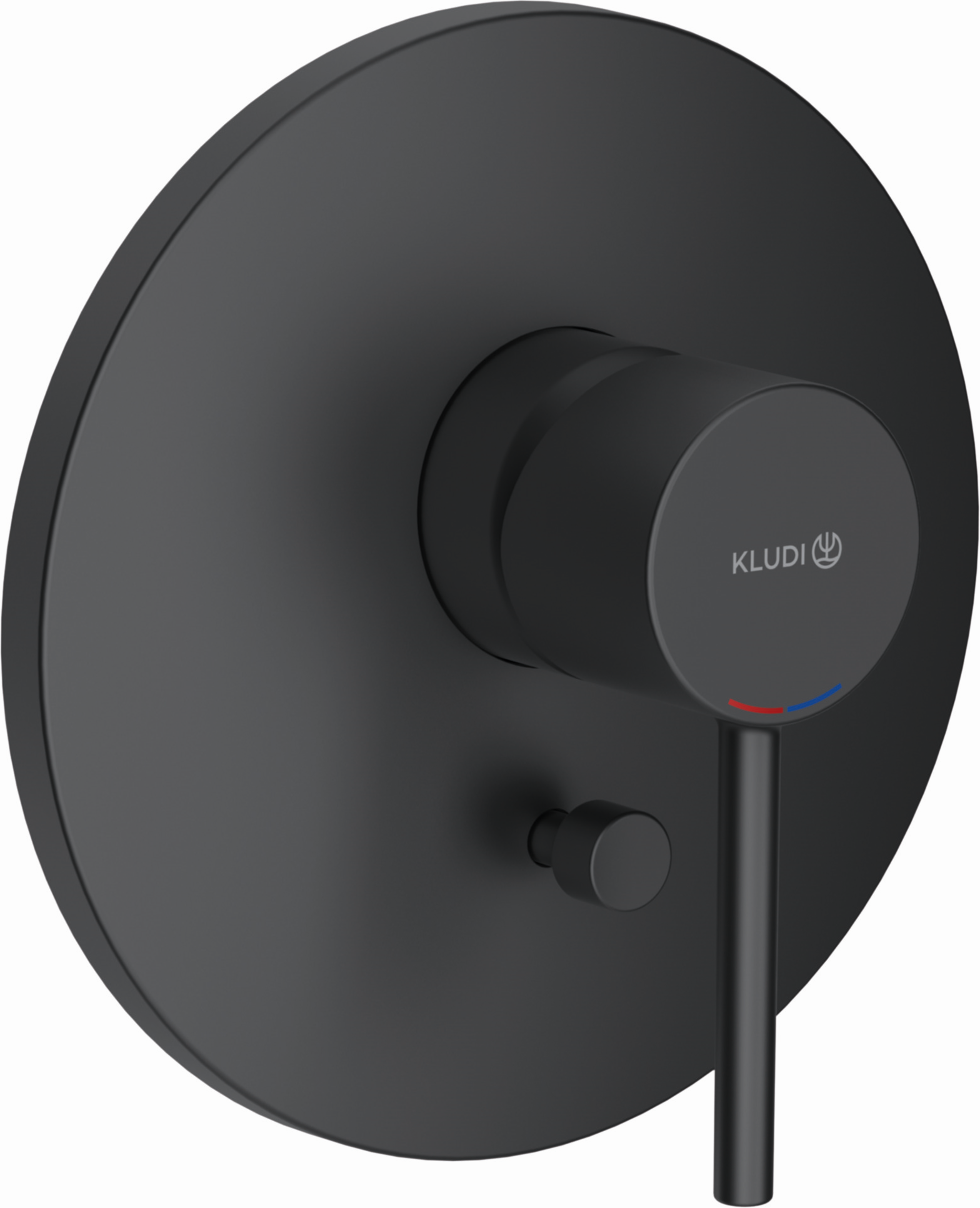 Kludi Bozz match0 386503976 mitigeur bain-douche à encastrer, noir mat
