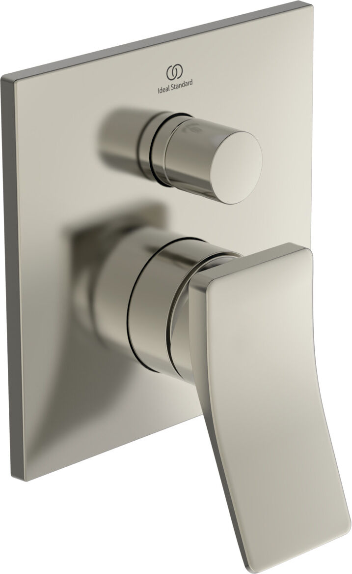 Ideal Standard mitigeur de bain Ideal Standard , mitigeur de bain, encastré, kit 2, sécurité intrinsèque, Silver Storm